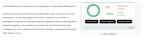 How Art Management Programs for Employees Support Cultural Event Management