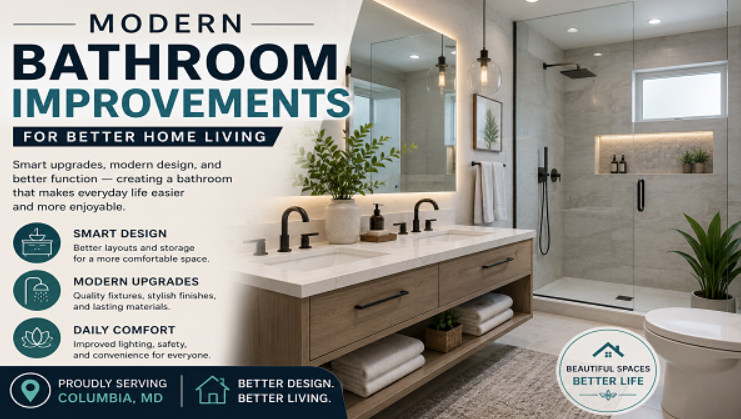 Modern Bathroom Improvements for Better Home Living