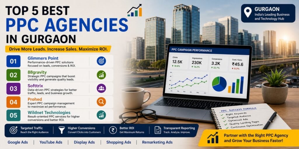 Top 5 Best PPC Agencies in Gurgaon