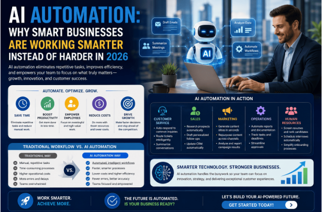 AI Automation for Business | Work Smarter with AI