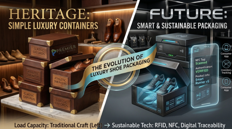 From Simple Containers to Smart Packaging: How Shoe Boxes Have Evolved